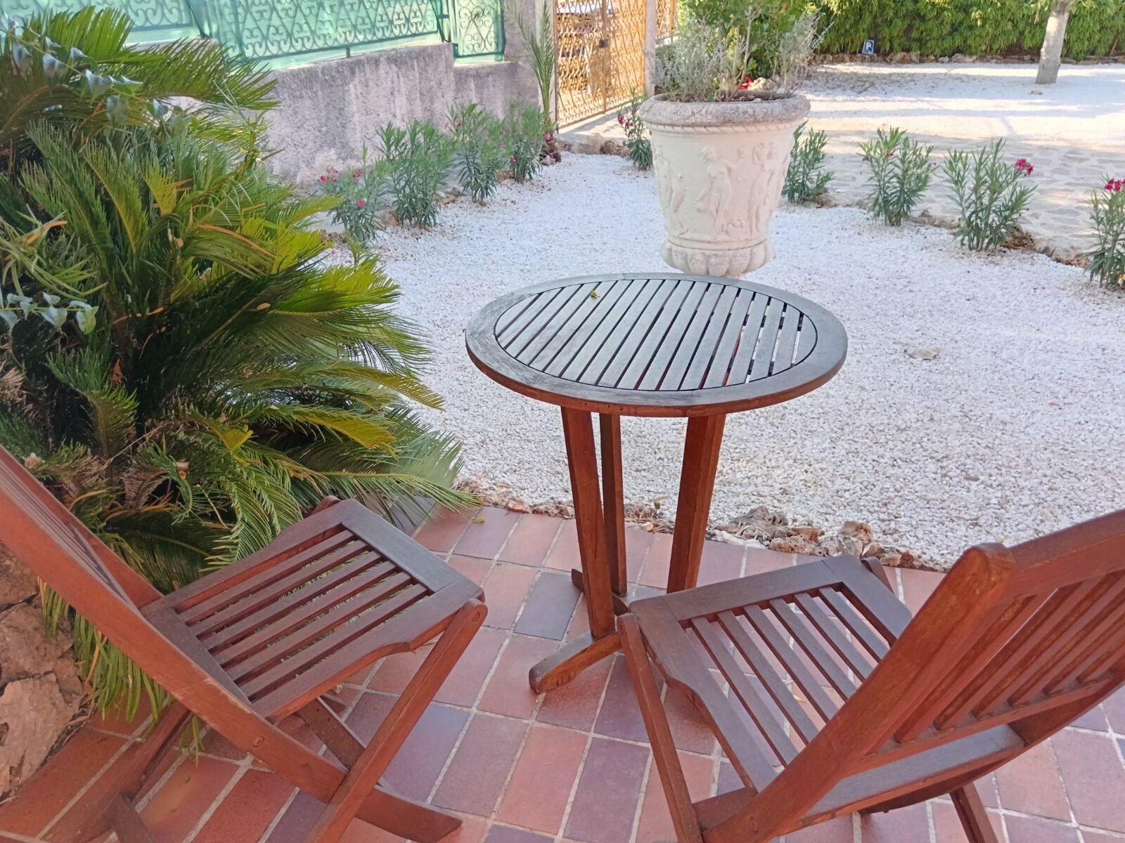 Le coin bistrot et ses deux chaises